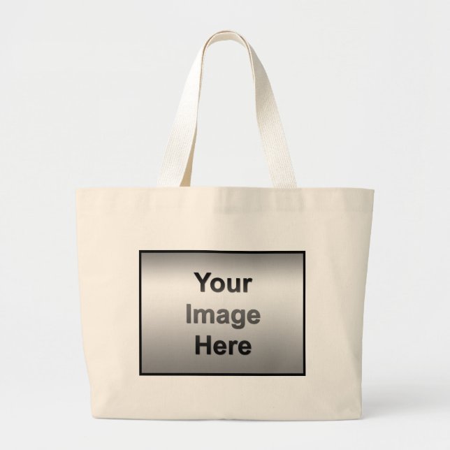 Bolsa Tote Grande Saco clássico - Marinho azul (Frente)