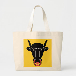 Bolsa Tote Grande Saco com a bandeira do cantão de Uri, Suíça