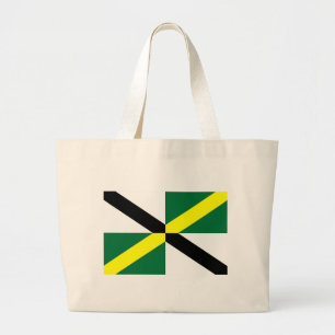 Bolsa Tote Grande Saco com bandeira de Monterey, Califórnia, EUA