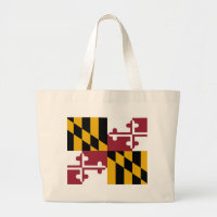 Saco com Bandeira do Estado de Maryland - EUA