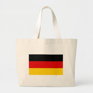 Bolsa Tote Grande Saco com pavilhão da Alemanha