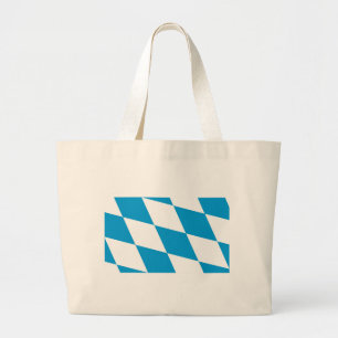 Bolsa Tote Grande Saco com pavilhão da Baviera