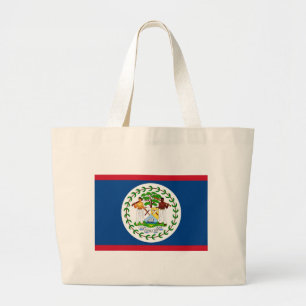 Bolsa Tote Grande Saco com Sinalizador de Belize