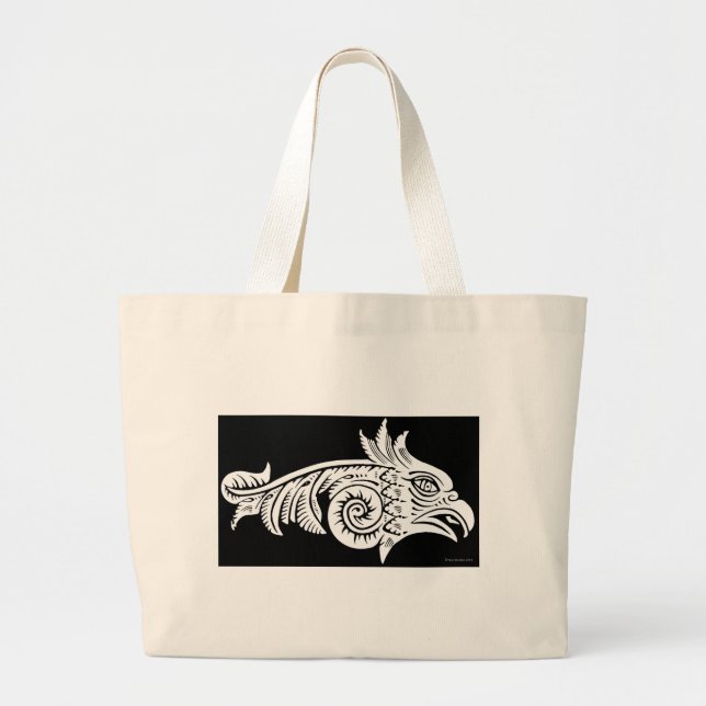 Bolsa Tote Grande Saco da actuação de Fairbanks - de Vega Gryphon (Frente)