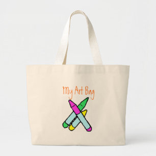Bolsa Tote Grande Saco da arte