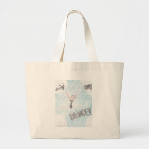 Bolsa Tote Grande Saco da competição dos trabalhos de arte
