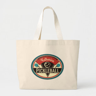 Bolsa Tote Grande Saco da equipe de Pickleball