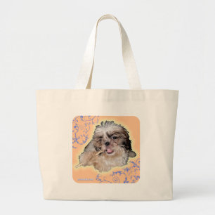 Bolsa Tote Grande saco da flauta do filhote de cachorro do poronchi
