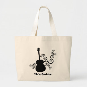 Bolsa Tote Grande Saco da guitarra de Rockstar