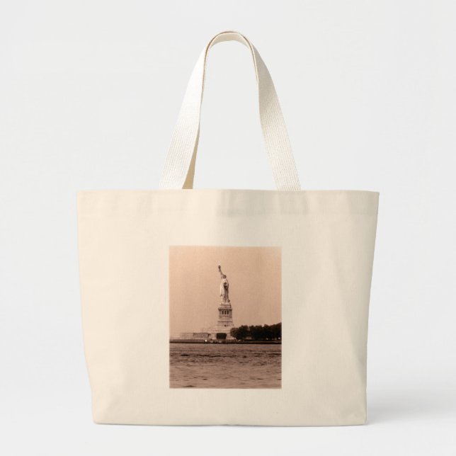 Bolsa Tote Grande Saco da liberdade (Frente)