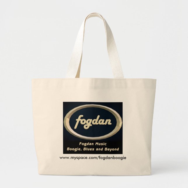 Bolsa Tote Grande Saco da música de Fogdan (Frente)