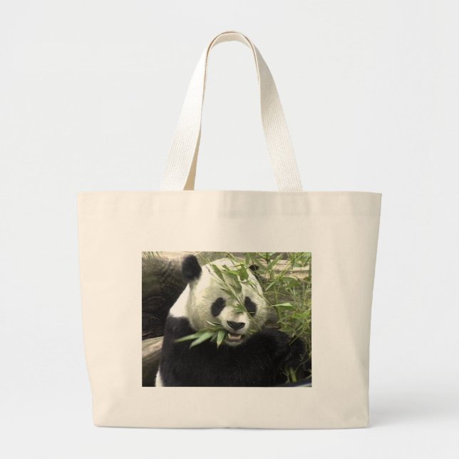 Bolsa Tote Grande Saco da panda (Frente)