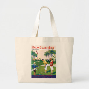 Bolsa Tote Grande Saco da vida #5 do Palm Beach