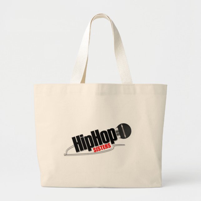 BOLSA TOTE GRANDE SACO DAS IRMÃS DE HIP HOP (Frente)