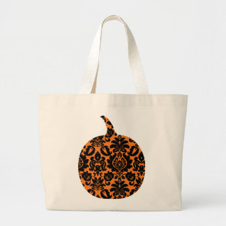 Bolsa Tote Grande Saco de Abóbora Chique