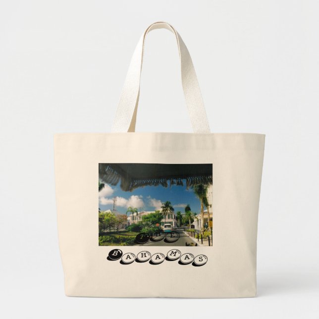 Bolsa Tote Grande Saco de Bahamas (Frente)
