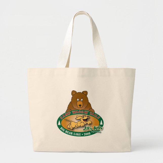 Bolsa Tote Grande Saco de Big Bear (Frente)