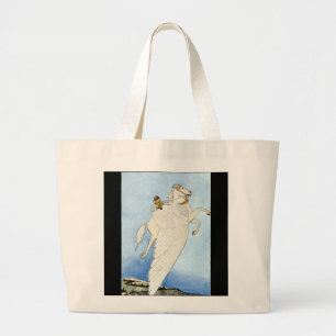 Bolsa Tote Grande Saco de Cavalo Marcado