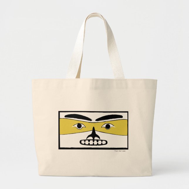 Bolsa Tote Grande Saco de Chilkat (Frente)