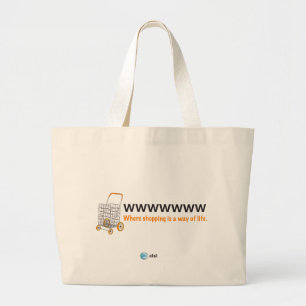 Bolsa Tote Grande Saco de compras de AT&T