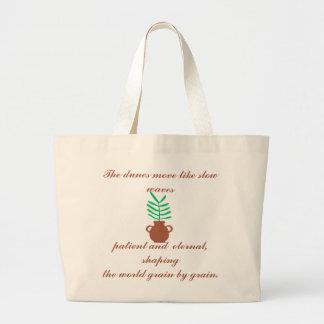 Bolsa Tote Grande Saco de Compras de Planta Boho — Poesia Botânica T