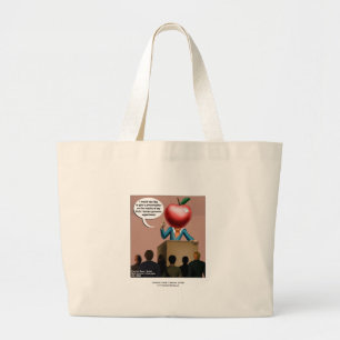 Bolsa Tote Grande Saco de Compras Divertido para Experimentos de Gen