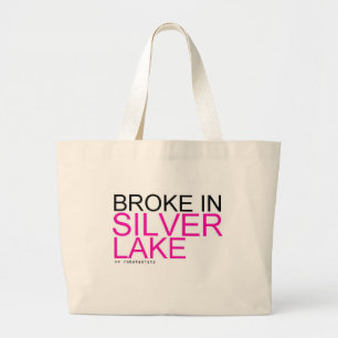 Bolsa Tote Grande Saco de compras no lago de prata de ROBOTANISTS