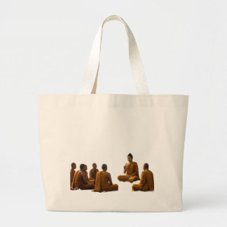 Bolsa Tote Grande Saco de Compras Religioso Arte de Buda - Encontro 