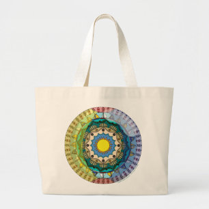 Bolsa Tote Grande Saco de Compras Verão Sunshine
