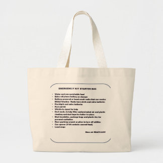 Bolsa Tote Grande Saco de Emergência