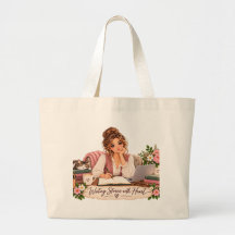 Saco de Escritor | Escrevendo Histórias com Coraçã