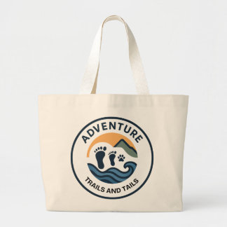 Bolsa Tote Grande Saco de ferramentas grandes do logotipo Adventure 