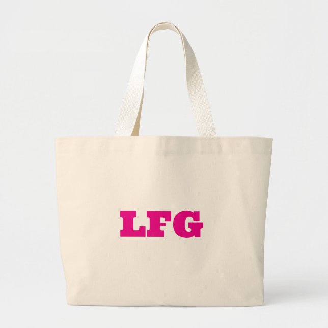 Bolsa Tote Grande Saco de ferramentas LFG (Frente)