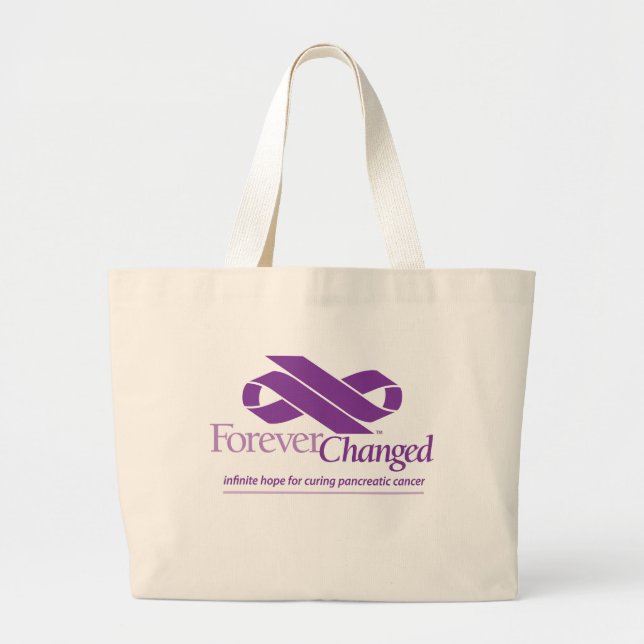 Bolsa Tote Grande Saco de ForeverChanged (Frente)