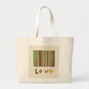 Bolsa Tote Grande Saco de Frutas e Fauna