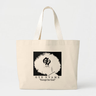Bolsa Tote Grande Saco de Gye Nyame