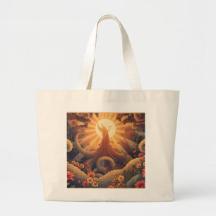 Bolsa Tote Grande Saco de Hippie