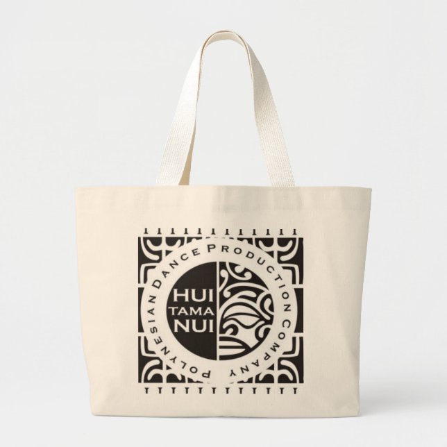 Bolsa Tote Grande Saco de Hui Tama Nui (Frente)