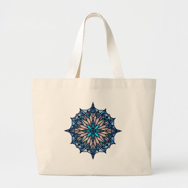 Bolsa Tote Grande Saco de Iceflake (Frente)