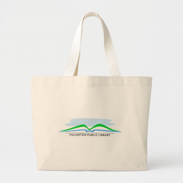Bolsa Tote Grande Saco de livro (Frente)