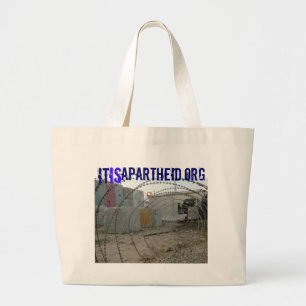Bolsa Tote Grande saco de mão de itisApartheid.org