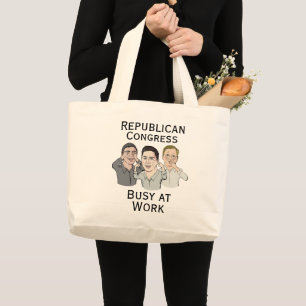 Bolsa Tote Grande Saco de mão do Congresso Republicano