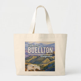 Bolsa Tote Grande Saco de mão - Montanhas da Califórnia 