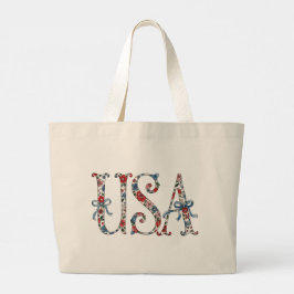 Bolsa Tote Grande Saco de mão - Saco de mão da Independência America