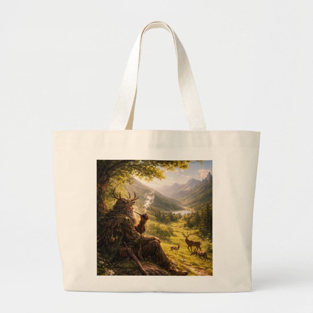 Bolsa Tote Grande saco de mão wiyard (Frente)