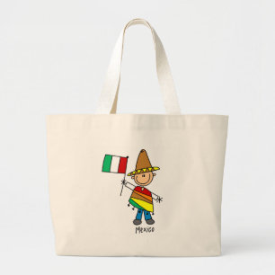 Bolsa Tote Grande Saco de México