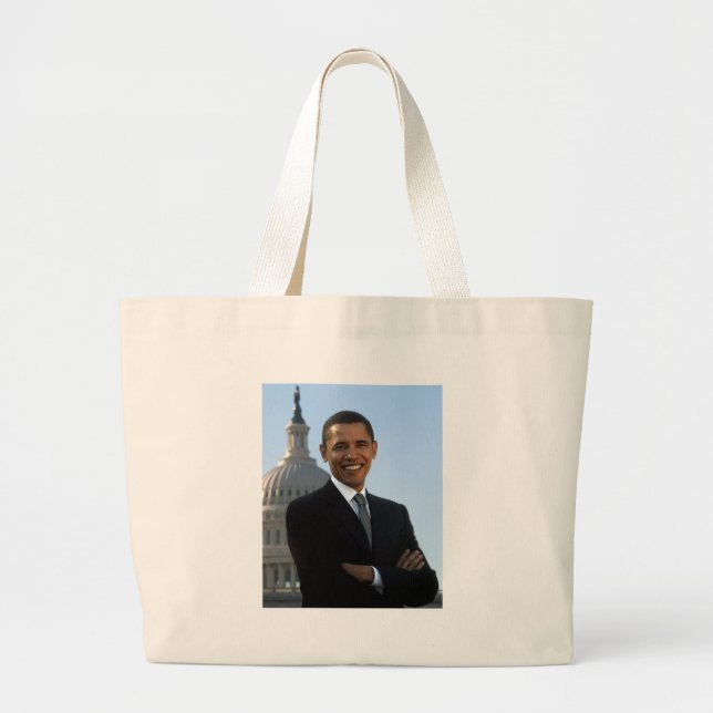BOLSA TOTE GRANDE SACO DE OBAMA (Frente)