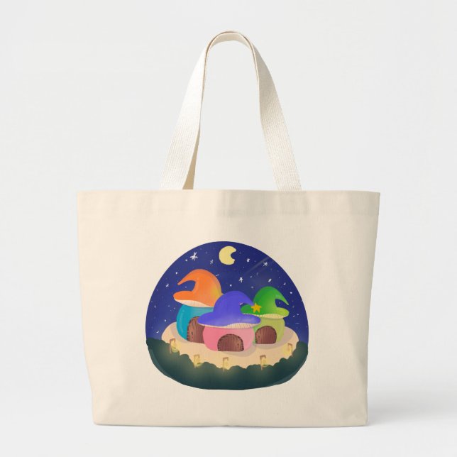 Bolsa Tote Grande Saco de pano (Frente)