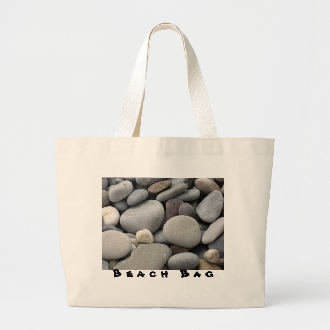 Bolsa Tote Grande Saco de Pebble Beach (Frente)