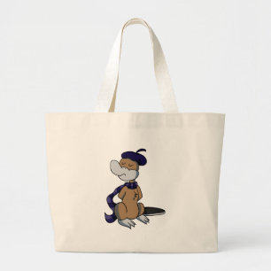 Bolsa Tote Grande Saco de Platypi do artista